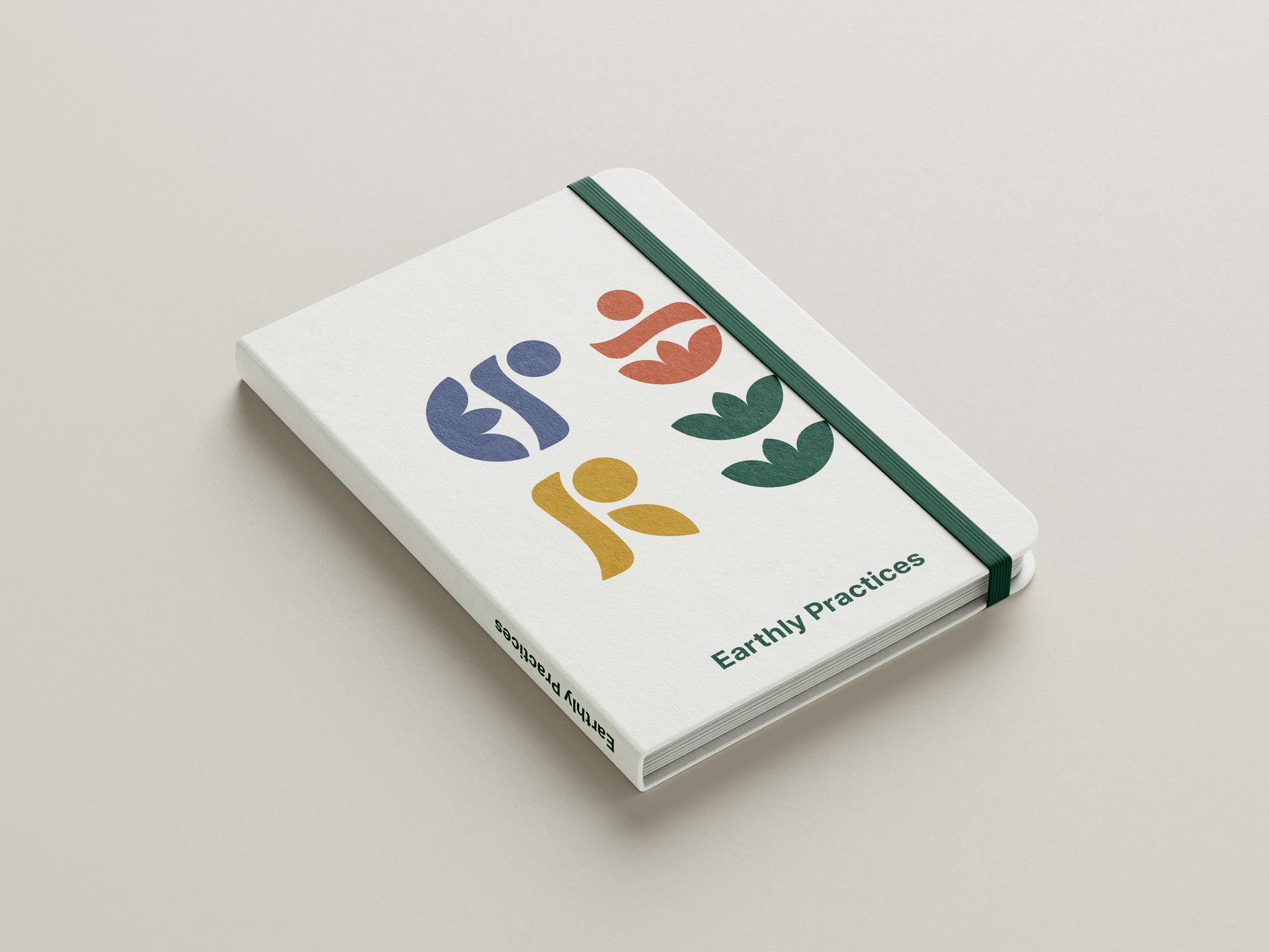 Field research notebook and publication layout